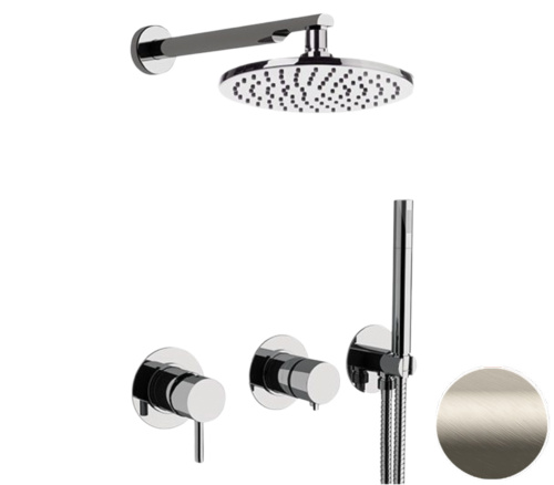 Душевая система Remer X Style X96S02OXV, сталь