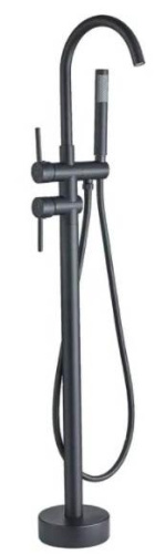 Смеситель для ванны Rea Ortis Black B0232