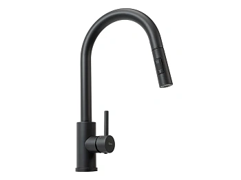 Смеситель для мойки Rea Fresh black matt B9147