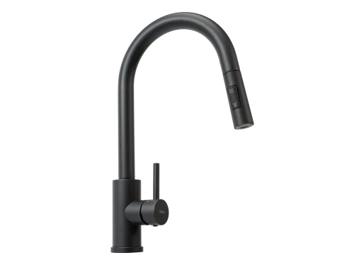 Смеситель для мойки Rea Fresh black matt B9147