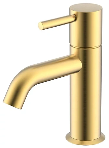 Смеситель для раковины Nemo Round NM-2311BG brush gold