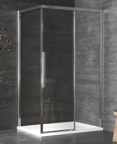 Душевой уголок Kolpa-San Libra DW 100X100-R silver brill transparent 516940