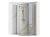 Душевой уголок Rea Diamond GOLD 100x100 K6616