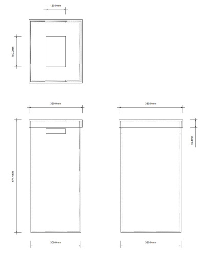 Корзина для полотенец Decor Walther Brownie AWB 0937550