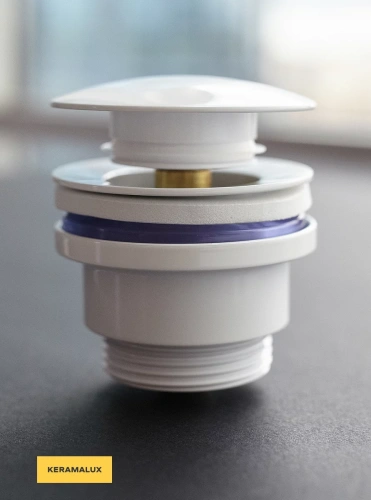 Донный клапан для раковины Gid G-60W универсальный