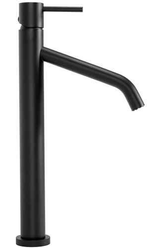 Смеситель для умывальника Rea Level Black matt B2047
