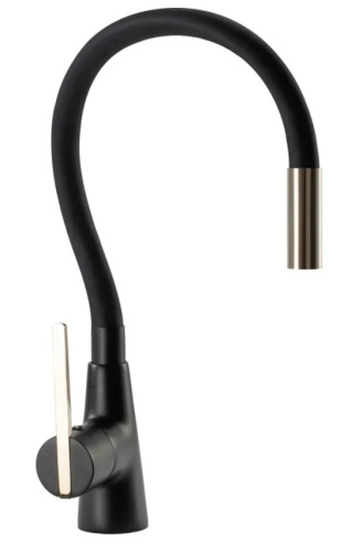 Смеситель для мойки Rea Icon Black matt Gold B5682