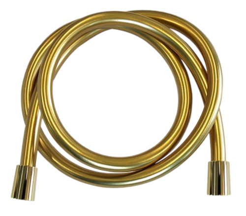 Шланг для душа ПВХ 150 см Remer 332CN2G150DO, золото глянцевое