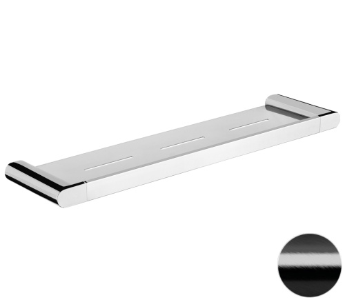 Полка 51 см Remer Lounge LN20CFP, черный брашированный хром