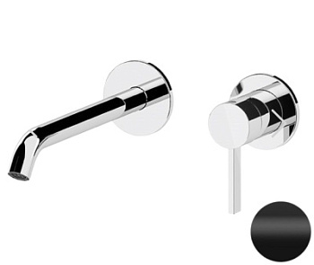 Смеситель для раковины Remer Metrica MC15PNO, черный матовый