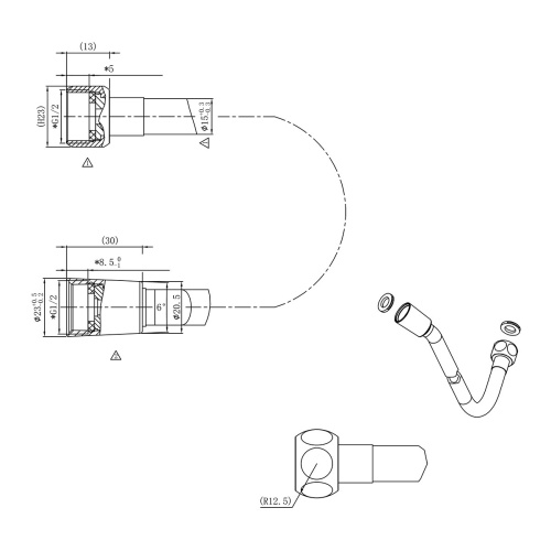 Душевая система Vincea Inspire VSFW-3I21MT3MB Душевая система Vincea Inspire VSFW-3I21MT3MB