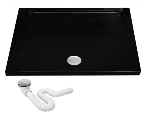 Душевой поддон Rea Savoy Black 80x100 K4087