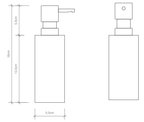 Дозатор для мыла Decor Walther Mikado SSP 0521276