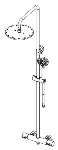 Душевая система Nemo Round NM-9011CR chrome