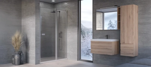 Душевая дверь Kolpa-San Andromeda N 120 silver brill transparent 516720