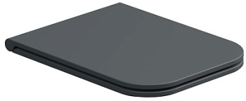 Крышка с сиденьем GSG Ceramic Design Brio BRCOPRSLTICR028, Ebano Matt