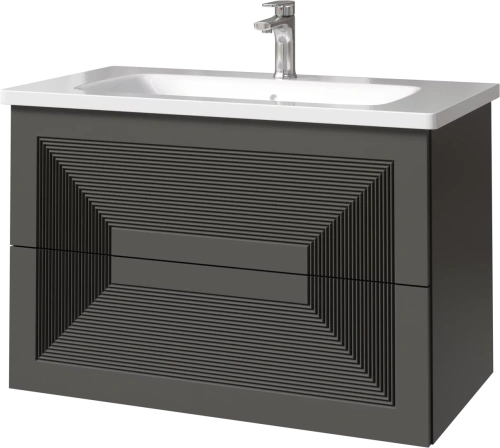 Тумба подвесная Caprigo Modo Quarta 80 35712-SF019