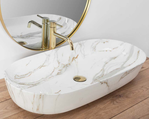 Умывальник Rea Cleo 81 Shinny Aiax U8404