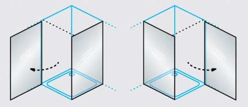 Душевая дверь Kolpa-San Andromeda D 100 silver brill transparent 516530