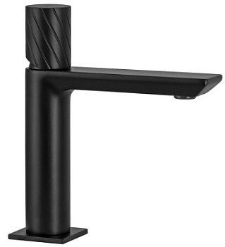 Смеситель для раковины Remer Edge EG710NO, черный матовый