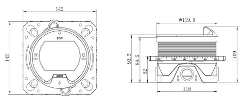 Душевая система Vincea VSFW-321MT1RGM