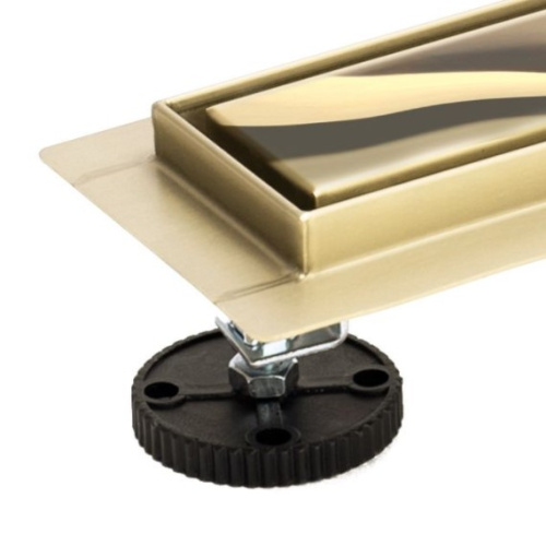 Трап для душа Rea Neo&Pure 700 N Pro Mirror Gold G5600