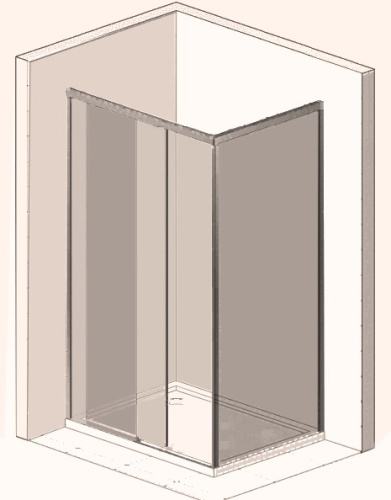 Душевой уголок Vincea Como VSR-1C9012CG