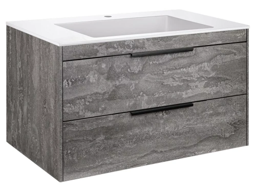 Тумба подвесная Vincea Chiara 2D 800 G.Stone VMC-2C2800GS