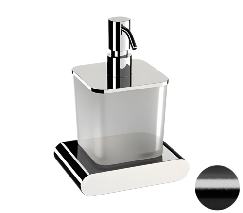 Дозатор Remer Lounge LN13СFP, черный брашированный хром