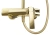 Душевая система Rea Rebel gold P2413 Душевая система Rea Rebel gold P2413