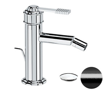 Смеситель для биде Remer Atelier AL20CFP, черный брашированный хром