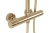 Душевая система Rea Parot gold matt P2323 Душевая система Rea Parot gold matt P2323