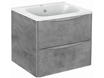 Тумба подвесная Vincea Paola 600 Beton VMC-2P600BT