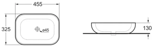 Умывальник Vincea VBS-102MA