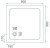 Душевой поддон Rea Savoy Black 90x90 K4803 Душевой поддон Rea Savoy Black 90x90 K4803