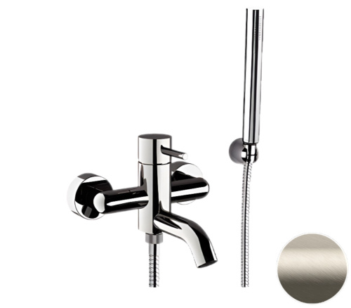 Смеситель для ванны Remer X Style X02XV, сталь