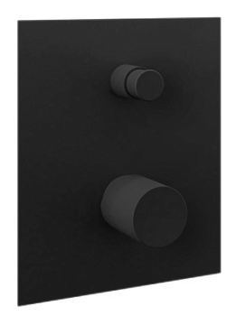 Смеситель для душа Remer Edge EG509NO, черный матовый