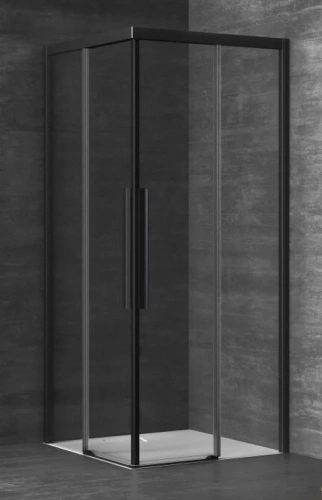 Душевая дверь Kolpa-San Libra Q 90 black transparent 516850