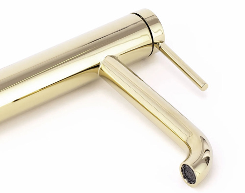 Смеситель для умывальника Rea Spot Gold B2015