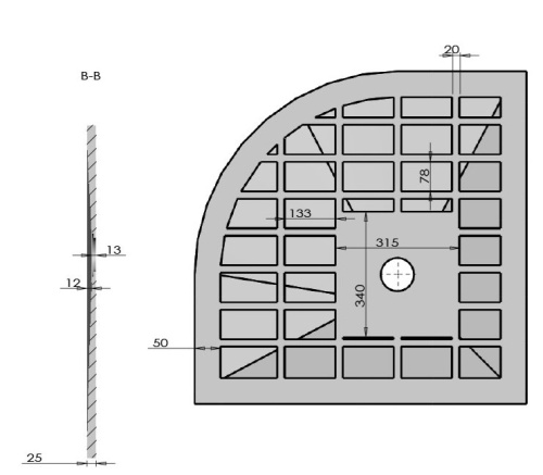 Душевой поддон Vincea VST-4SQ9090W