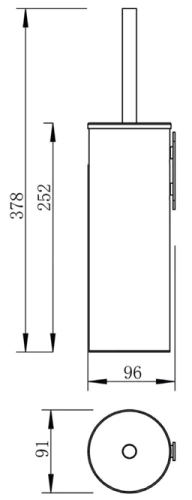 Ёршик настенный Vivi Felice F0613